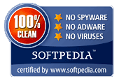 Softpedia certificate: No Spyware, No Adware, No Virus