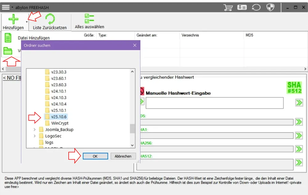 Bild zu Tutorial 1: Add files