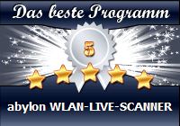 Das beste Programm: abylon WLAN-LIVE-SCANNER